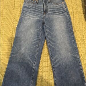 J. Crew High Rise Blue Jeans